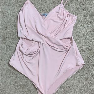 Blush body suit